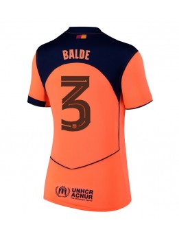 Barcelona Alejandro Balde #3 Replika Tredje Kläder Dam 2025-26 Kortärmad